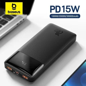 Pin sạc dự phòng Baseus Bipow Digital Display Power Bank (15W/20W, USB*2+Type C, LED Display, 2 Way Fast charge, 2023 New upgrade Edition) Thương hiệu: BASEUS Mã hàng: LVA020-1K-15 Tình trạng: Còn hàng